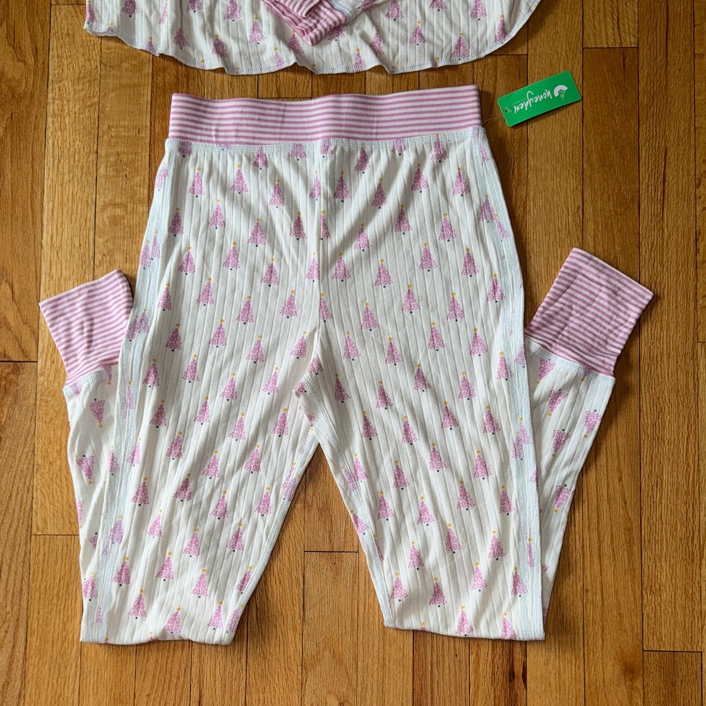 Honeydew Intimates Pink and White Pajama Set - Picture 3 of 6